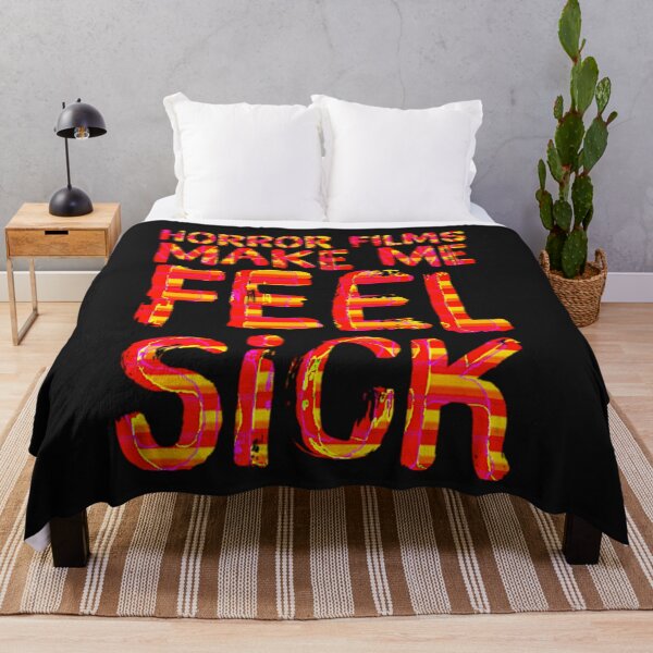 Item preview, Horror films make me feel sick designed and sold by TheRightHonMP.