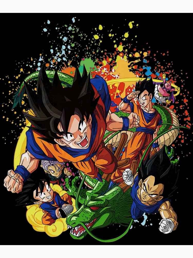 Painel Redondo Dragon Ball Z