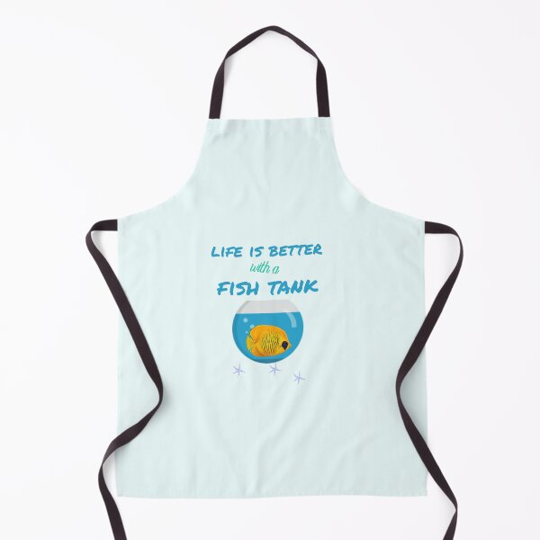 Item preview, life is better with a fish tank  funny gift Idea for  designed and sold by KHELISTORE.