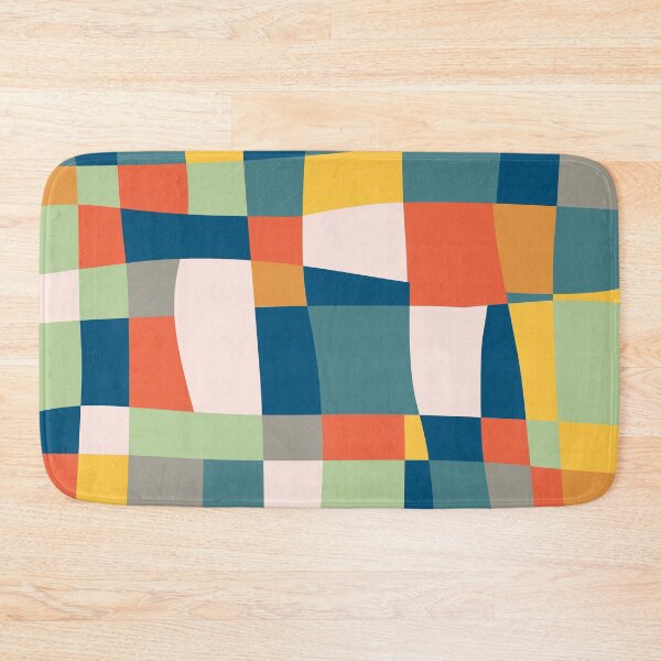 Artikelvorschau, Colorful Geometric Checker Pattern entworfen und verkauft von meggydesigns.