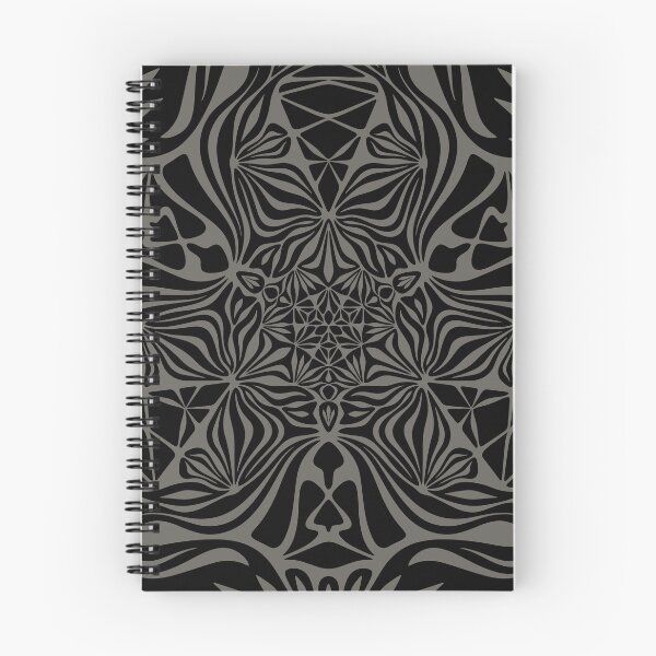 Item preview, Magic Frog psychedelic minimalistic grey mandala designed and sold by LiquidGeometry.