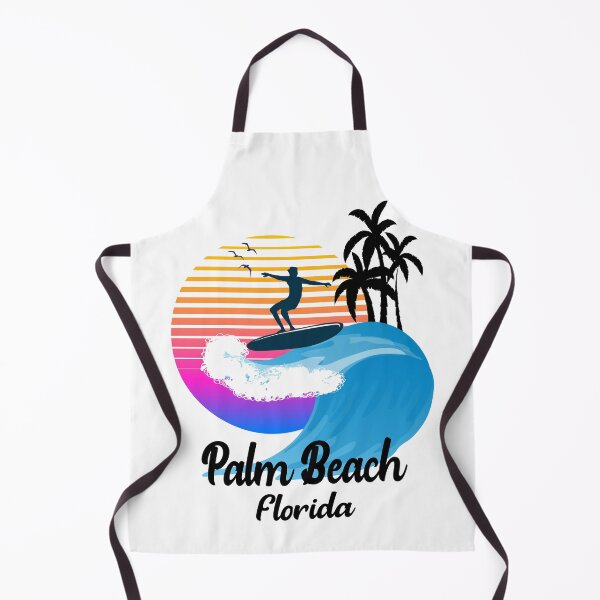 Item preview, Palm Beach Florida Seaside Retro Sunset designed and sold by mountainadora.