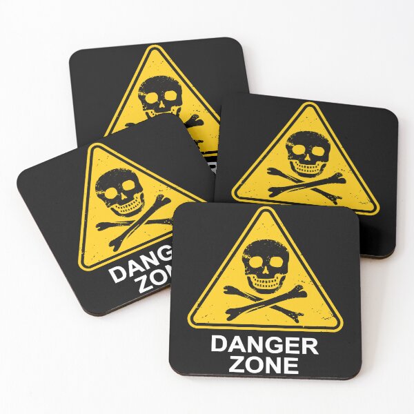 Item preview, Music Vintage Danger Zone Sign Skull And Crossbones Funny Graphic Gifts designed and sold by Brycefay.