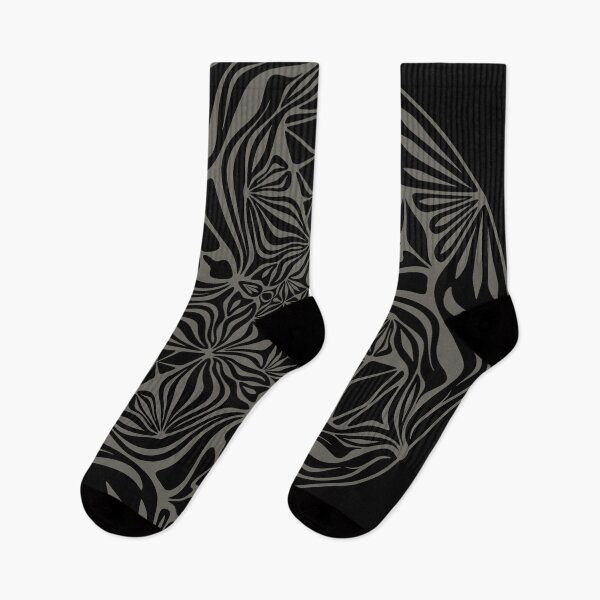 Item preview, Magic Frog psychedelic minimalistic grey mandala designed and sold by LiquidGeometry.