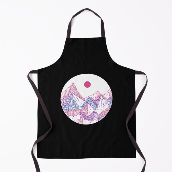 Item preview, Subtle Bi Pride Mountain Landscape, Discreet Bisexual Pride Flag designed and sold by SweetestPrints.