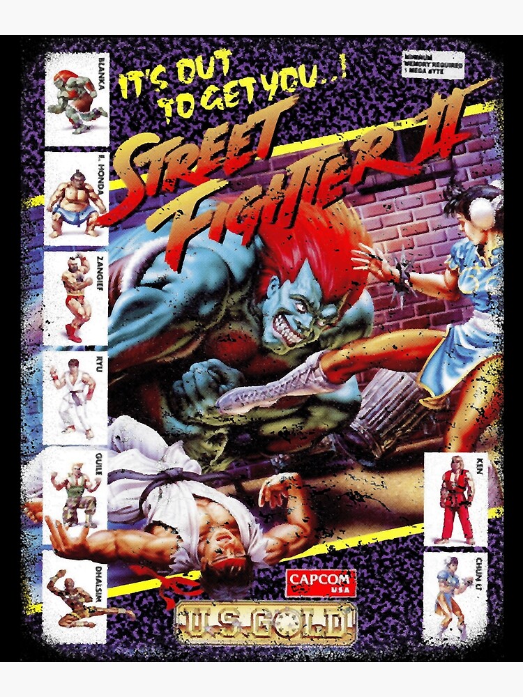 STREET FIGHTER II (1994, GLENAT) 7 - Ficha de número en