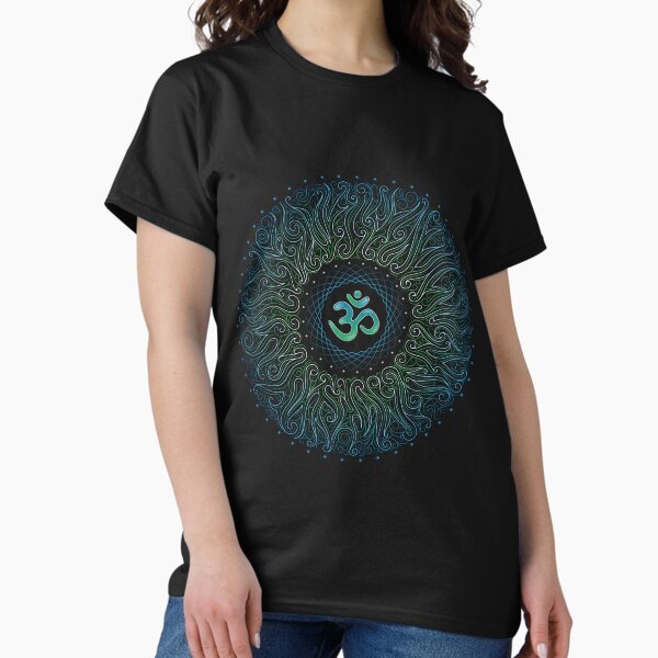 Item preview, Pranava Yoga. Shanti Om. Mandala designed and sold by Natasha Sedyakina.