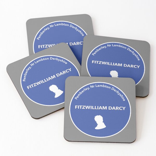 Item preview, Mr Darcy Character Commemorative Plaque designed and sold by ThatsNovelGifts.