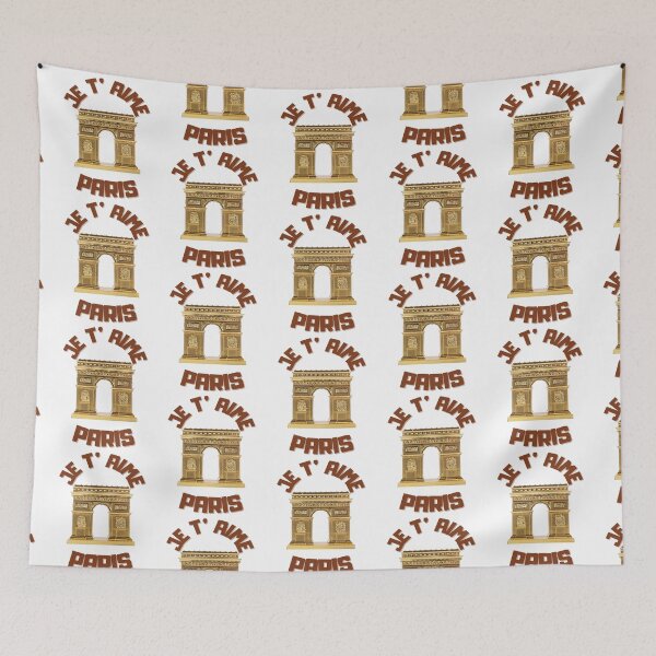 Item preview, JE T' AIME PARIS designed and sold by W+S Designs.