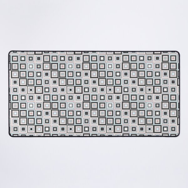 RC008 Modern Squares Desk Mat