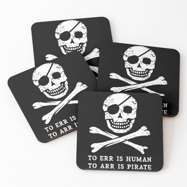 Item preview, Nice Keepsake To Err Is Human To Arr Is Pirate Awesome For Music Fan designed and sold by Brycefay.