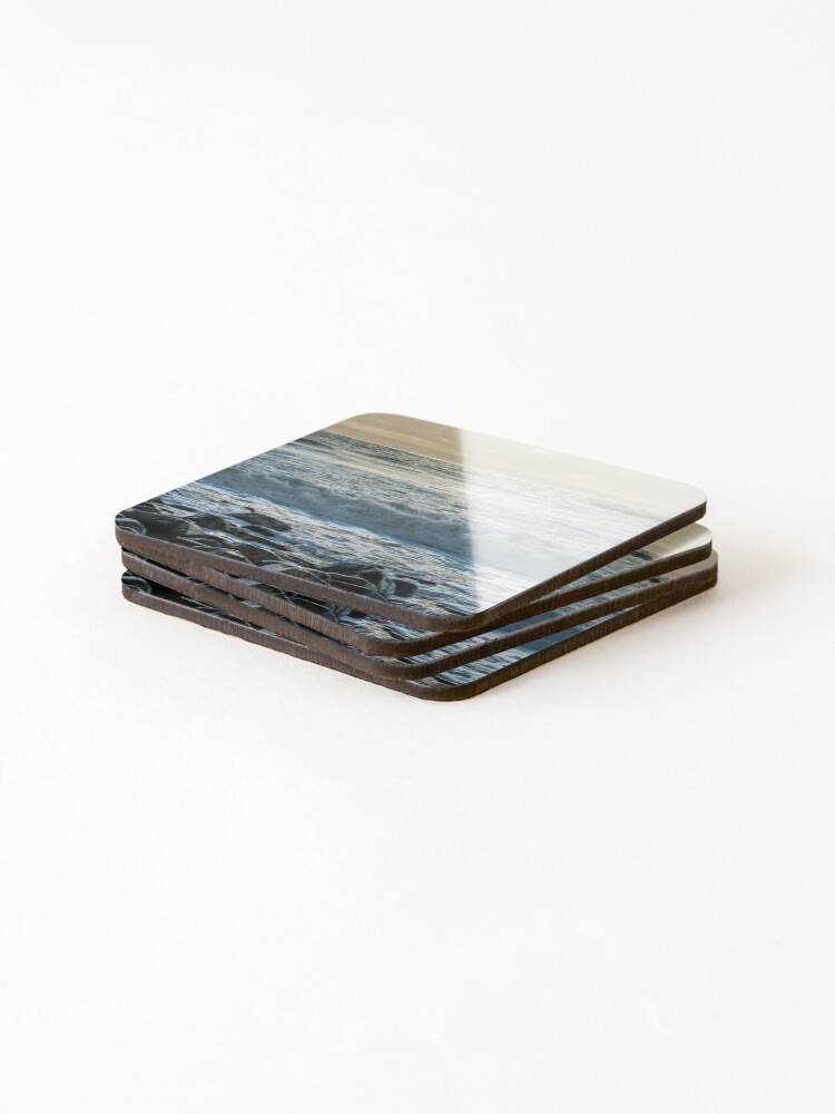 Thumbnail 4 of 5, Coasters (Set of 4), The Wave Rushes In designed and sold by Cameranick.