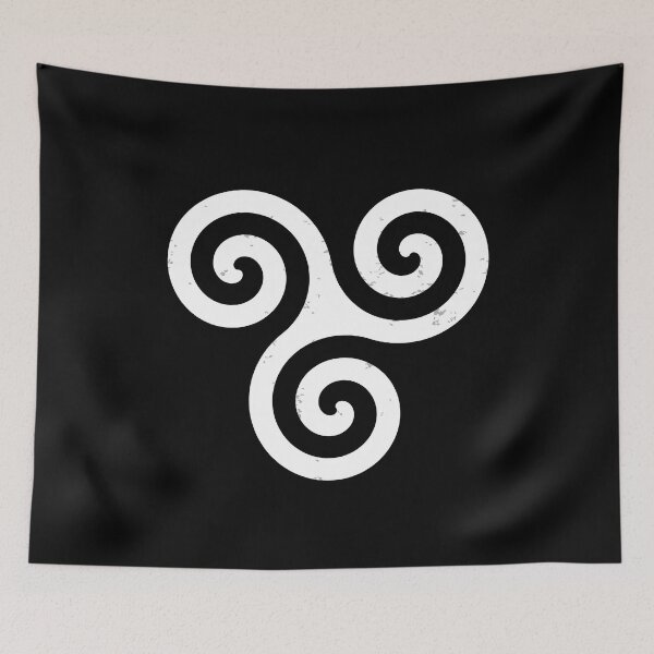 Item preview, ESSENTIAL TRISKELION TRIPLE CELTIC SPIRAL  designed and sold by Madjack Tees Kiwi SuperStore.