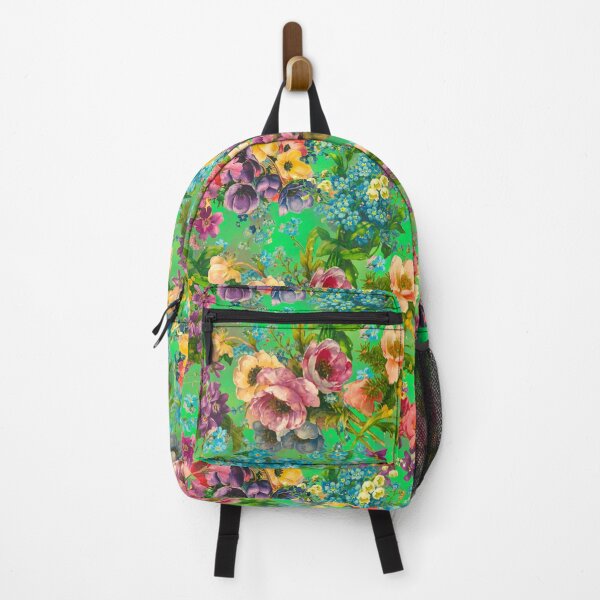 Item preview, Vintage flowers and roses, shabby chic, floral pattern, vintage botanicals, green floral designed and sold by ZeinabTaha.
