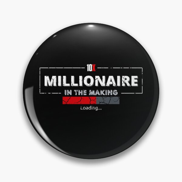 Item preview, TEN X Millionaire in The Making loading distressed  designed and sold by KingsManKind.