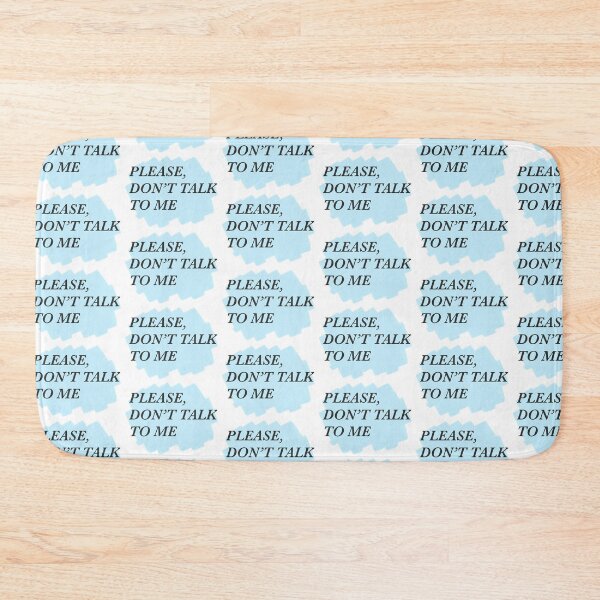 Item preview, Please, don't talk to me. designed and sold by nurrwolf.