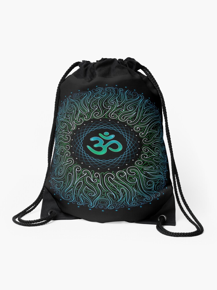 Pranava Yoga. Shanti Om. Mandala Drawstring Bag for Sale by Natasha  Sedyakina