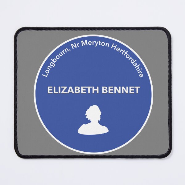 Item preview, Elizabeth Bennet Character Commemorative Plaque designed and sold by ThatsNovelGifts.