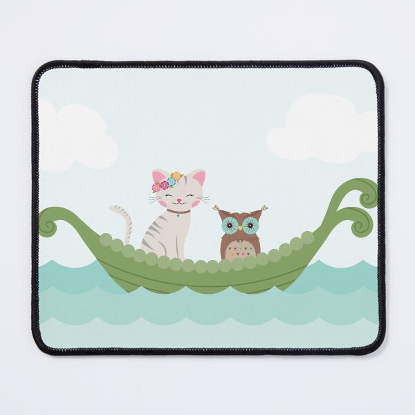 Item preview, Owl and Pussycat in Boat designed and sold by StudioShine.