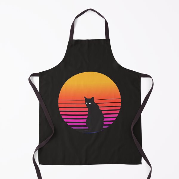 Item preview, Retro cat chill out sunset 2 designed and sold by azghari.