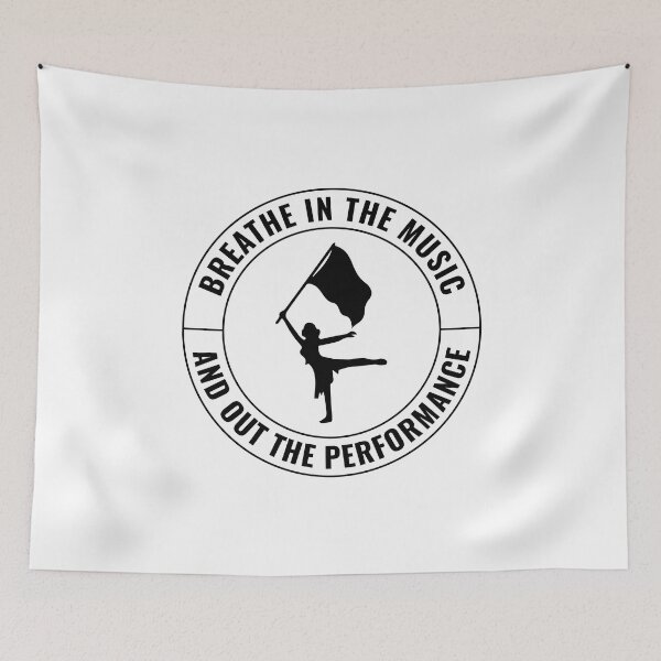 Item preview, Winter Color Guard Flag Corps Dance Dancer designed and sold by CuteDesigns1.