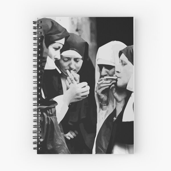 Item preview, Nuns Smoking designed and sold by Ashley Lustful.