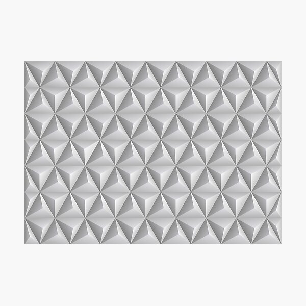 Item preview, Geometric triangular pattern in gray designed and sold by siloto.