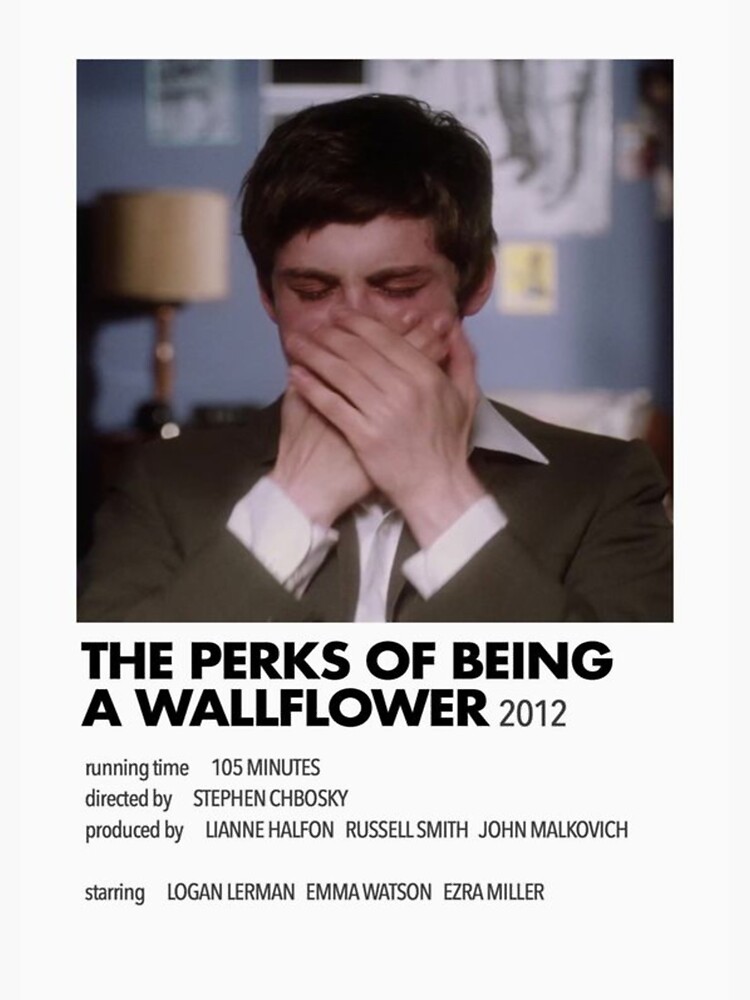 "the perks of being a wallflower" Sticker by lisfestyle Redbubble