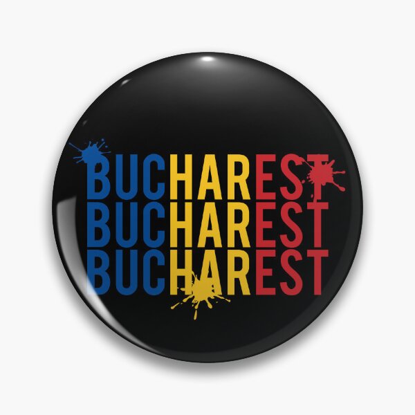 Item preview, Romania leaves its mark, and so does Bucharest designed and sold by Urosek.