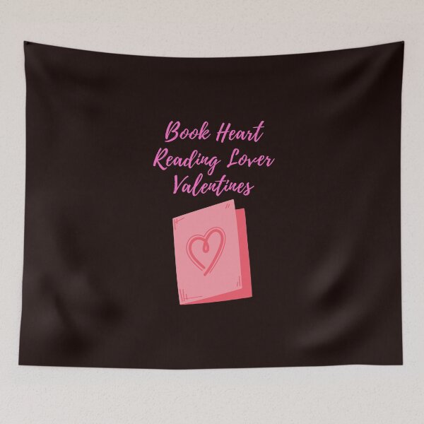 Item preview, Book Heart Reading Lover Valentines designed and sold by yassminishop.