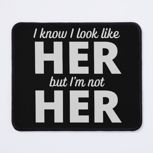 Item preview, Looks like HER but not HER. (BLACK) designed and sold by JockArts.