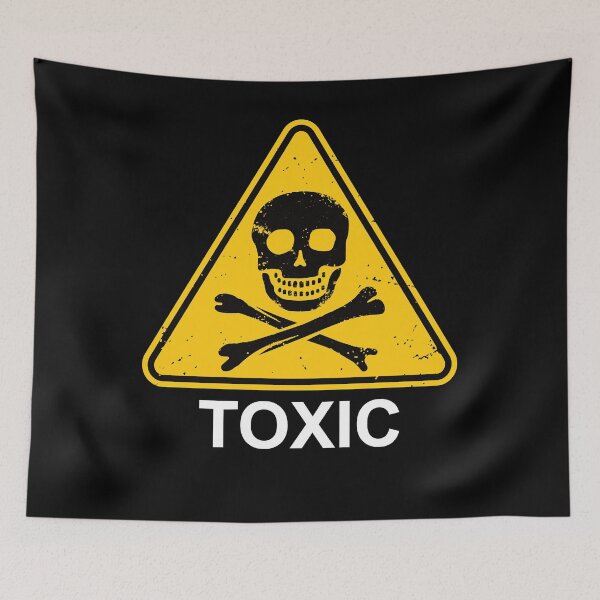 Item preview, Wonderful Memory Toxic Sign Skull And Crossbones Graphic For Fan designed and sold by Brycefay.