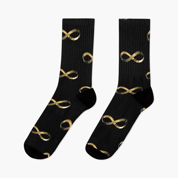 Item preview, Actually Autistic With Golden Infinity Symbol designed and sold by Luan Huynh.