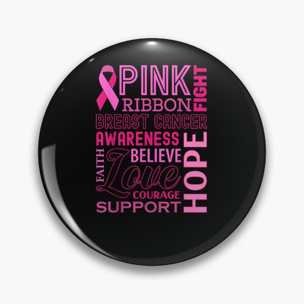 Item preview, Breast Cancer Awareness Pink Ribbon Hope Support Believe designed and sold by KimbempeCB.
