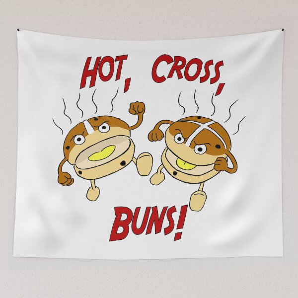 Item preview, Hot, Cross, Buns! designed and sold by kerchow.