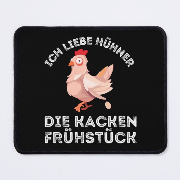 Item preview, Ich Liebe Hühner Die Kacken Frühstück , Funny Chicken Spruch designed and sold by uranus-art.
