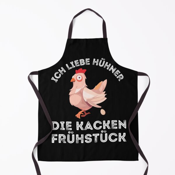 Item preview, Ich Liebe Hühner Die Kacken Frühstück , Funny Chicken Spruch designed and sold by uranus-art.