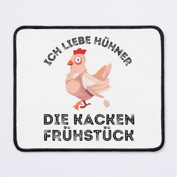 Item preview, Ich Liebe Hühner Die Kacken Frühstück , Funny Chicken Spruch designed and sold by uranus-art.