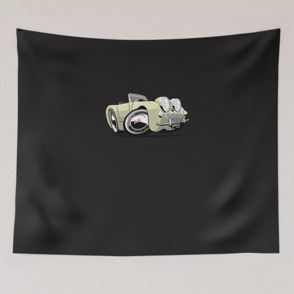 Item preview, Austin Healey Sprite caricature old English white Classic T-Shirt designed and sold by NonAalten.