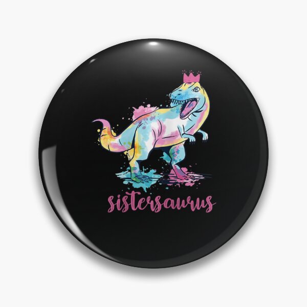 Item preview, Sistersaurus Big Little Sister Dinosaur Trex Birthday Queen designed and sold by Overby Quintanilla.