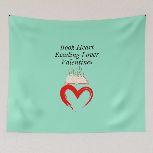 Item preview,   Book Heart Reading Lover Valentines designed and sold by yassminishop.