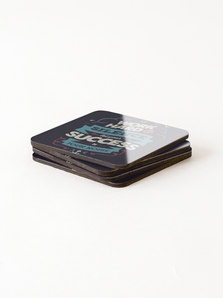 Thumbnail 4 of 5, Coasters (Set of 4), Text designed and sold by basa13.