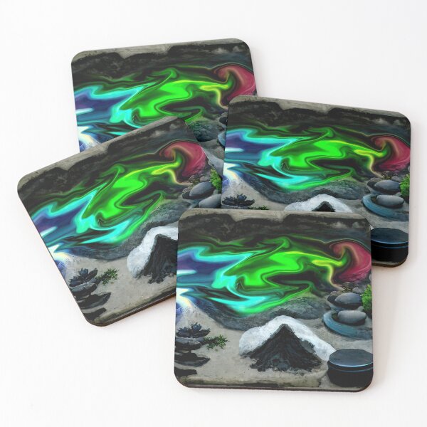 Item preview, Zen Garden with Oracle Pool designed and sold by asabovebelowloa.