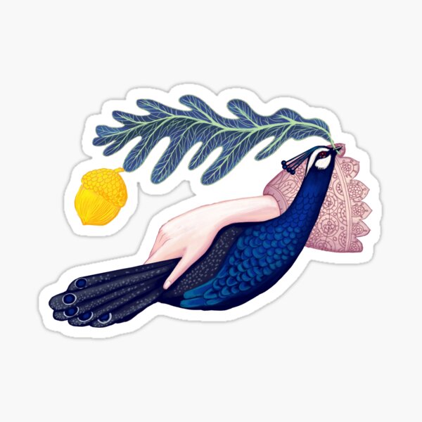 Peacock Sticker