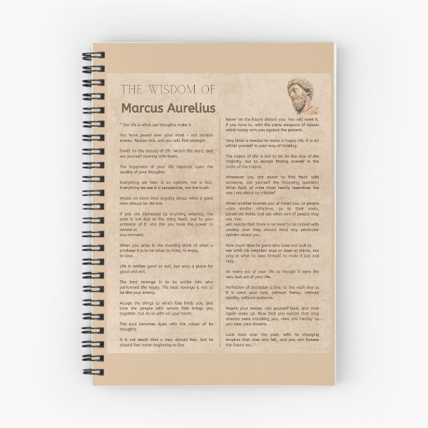 Item preview, The wisdom of Marcus Aurelius. Stoic Meditations. designed and sold by LaziniArts.