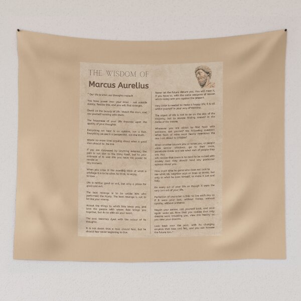 Item preview, The wisdom of Marcus Aurelius. Stoic Meditations. designed and sold by LaziniArts.