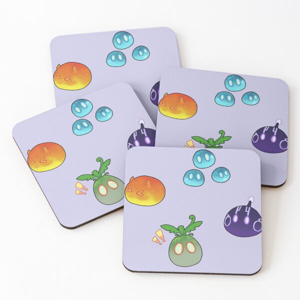 Item preview, Genshin slimes designed and sold by Osokooma.