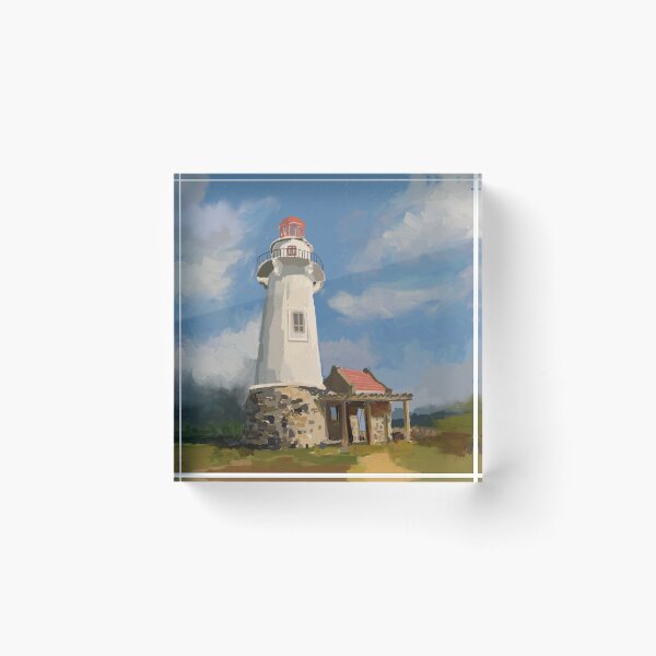 Item preview, Lighthouse Artwork, Digital art on ArtRage designed and sold by LanrivArtStudio.