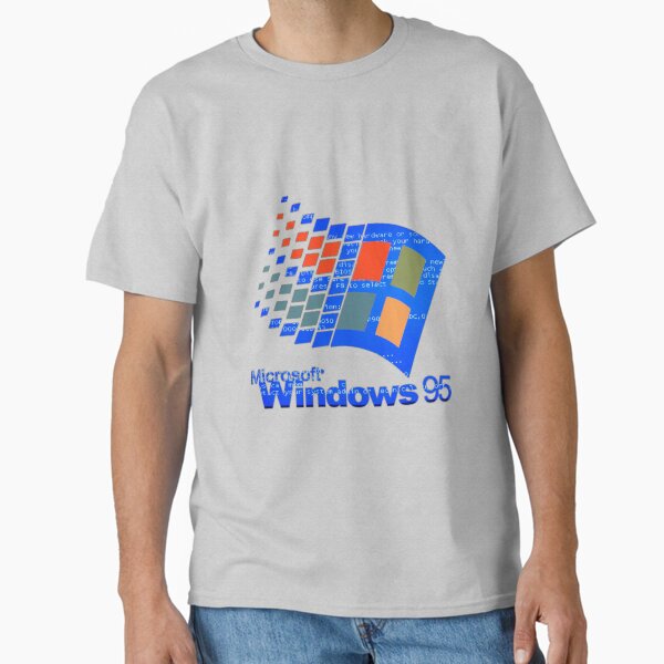 Vista previa del artículo con la obra «Windows 95 - Pantalla azul de la muerte», diseñado y vendido por hyper-fish.