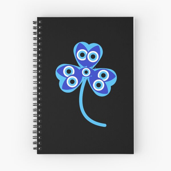 Item preview, Nazar Eye Shamrock Leaf Charm For A Spiritual Curse Believer designed and sold by Nessshirts.